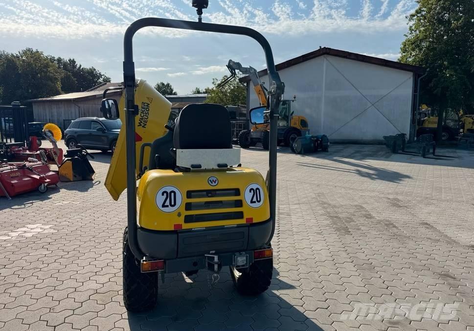 Wacker Neuson DW 15e 건설현장 덤프트럭