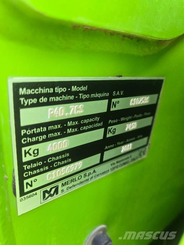 Merlo P 40.7 CS 텔러 핸들러