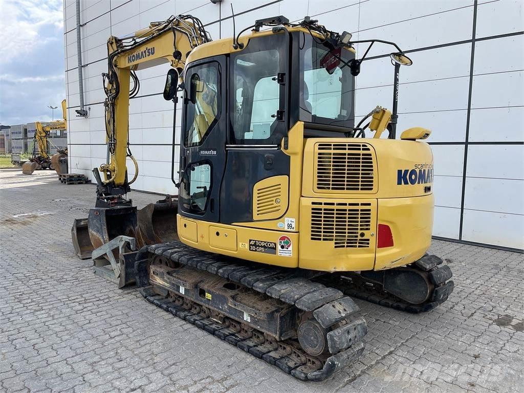 Komatsu PC88MR-10  휠 굴삭기