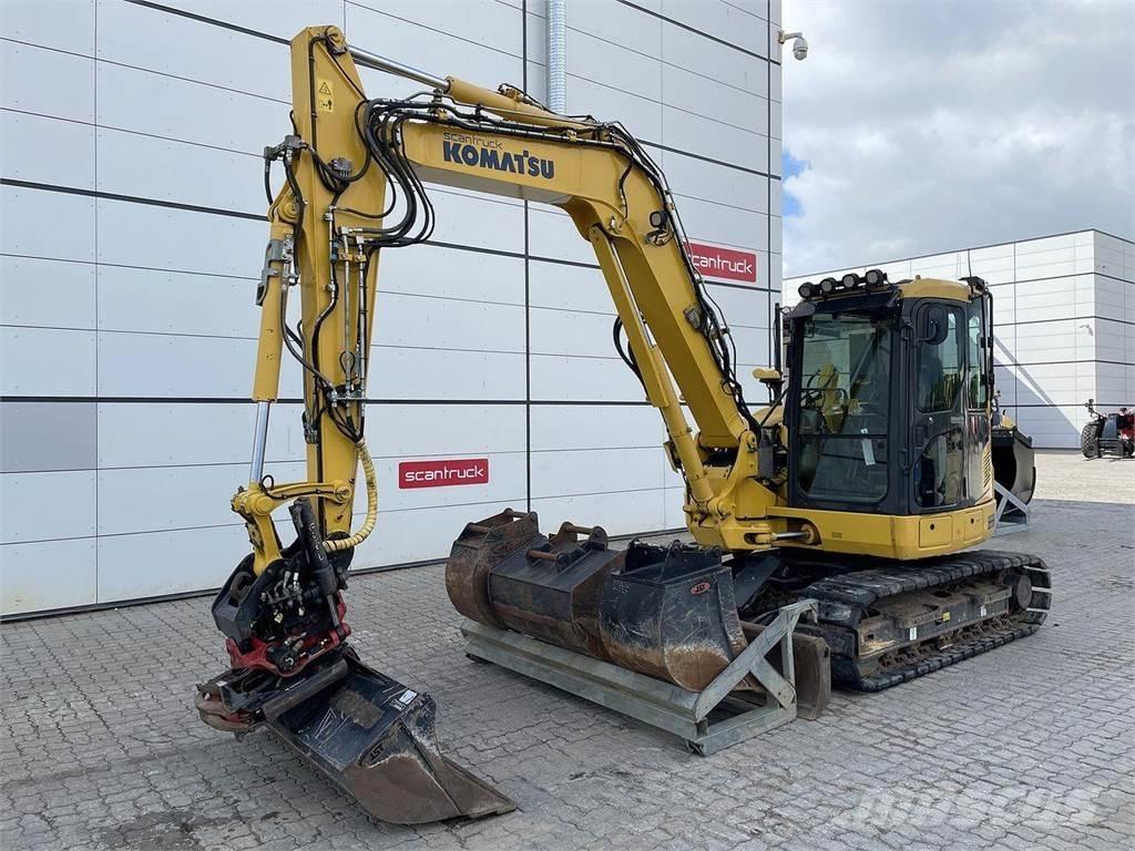 Komatsu PC88MR-10  휠 굴삭기