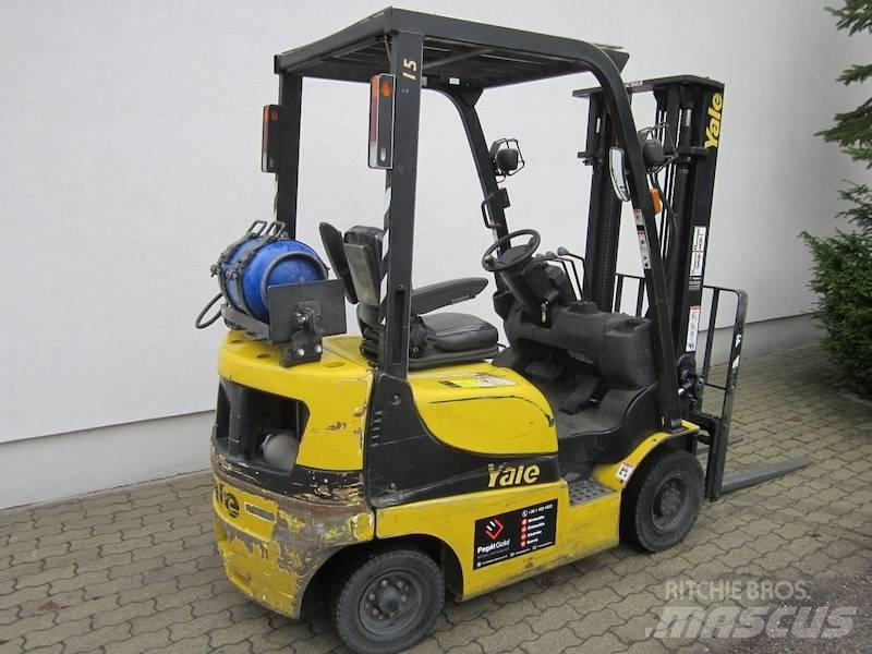 Yale GLP15MX LPG 지게차