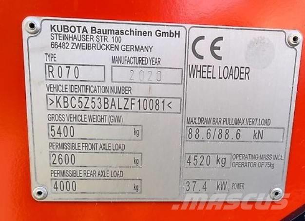 Kubota R 070  휠로우더