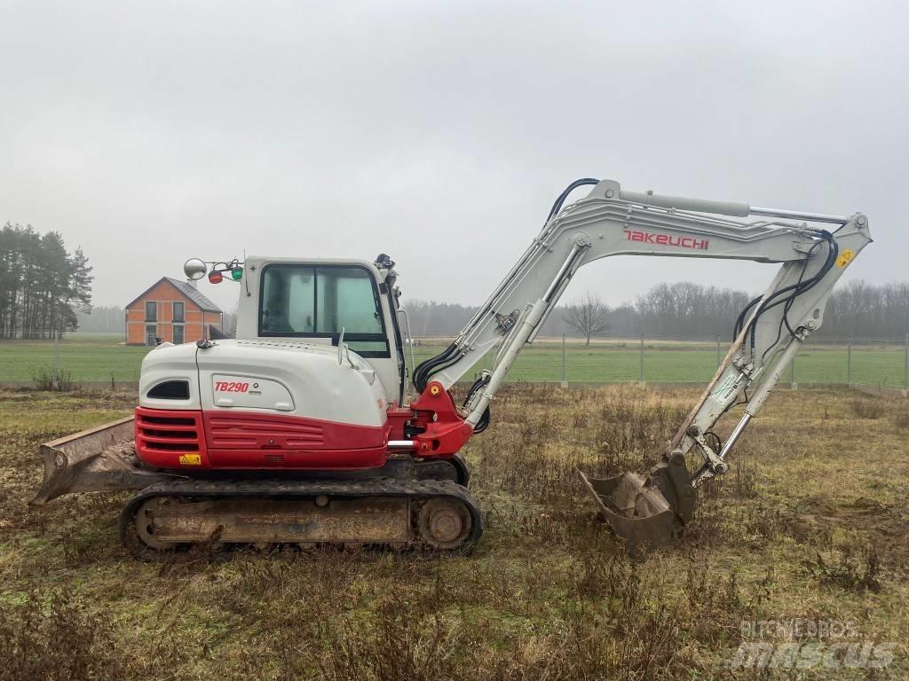 Takeuchi TB 290 중형굴삭기 7톤-28톤