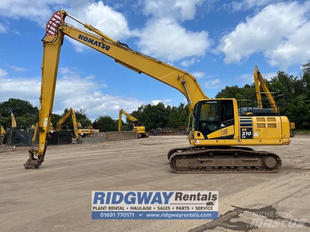 Komatsu PC 210 LC-10 대형 굴삭기 29톤 이상