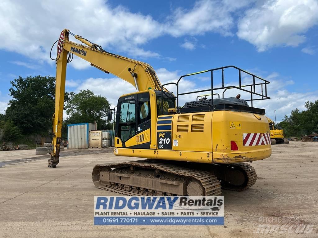 Komatsu PC 210 LC-10 대형 굴삭기 29톤 이상