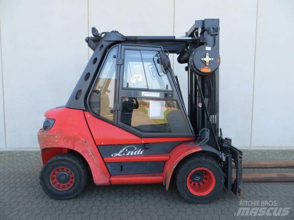 Linde H80D-01 디젤 지게차
