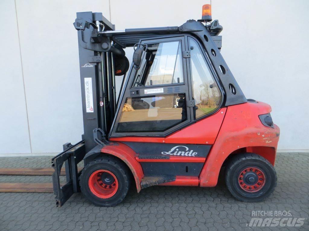 Linde H80D-01 디젤 지게차