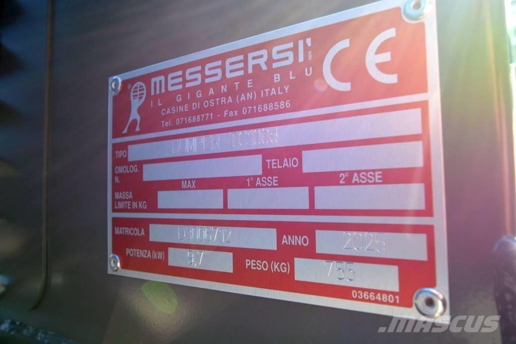 Messersi TC 100 d 건설현장 덤프트럭
