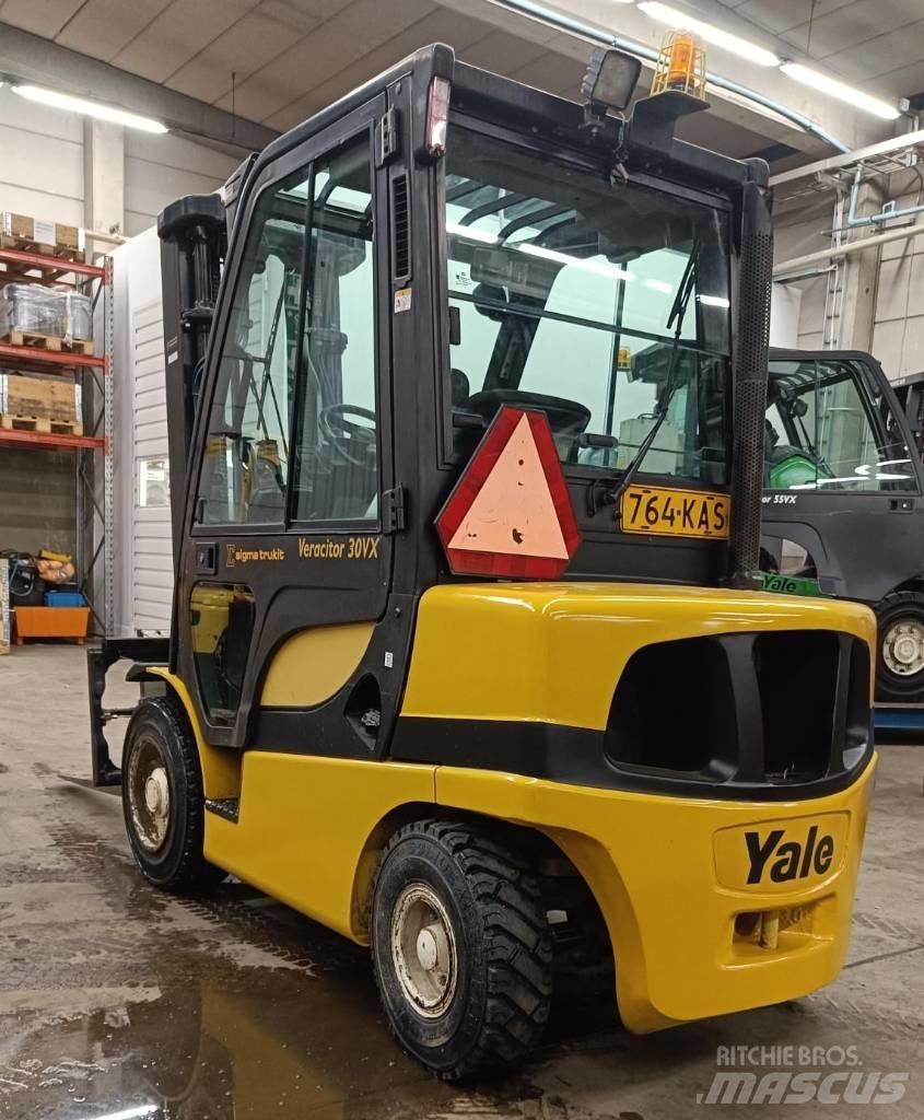 Yale GDP30VX 디젤 지게차