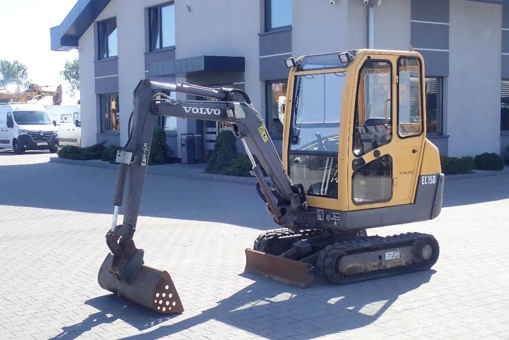 Volvo EC 15 B 소형 굴삭기 7톤 미만