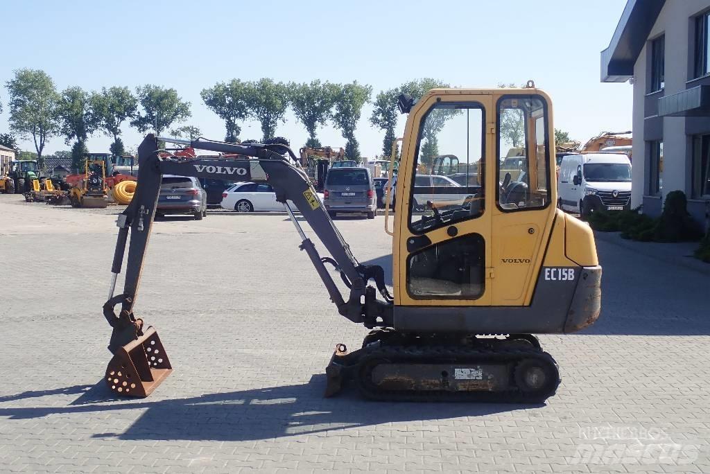 Volvo EC 15 B 소형 굴삭기 7톤 미만