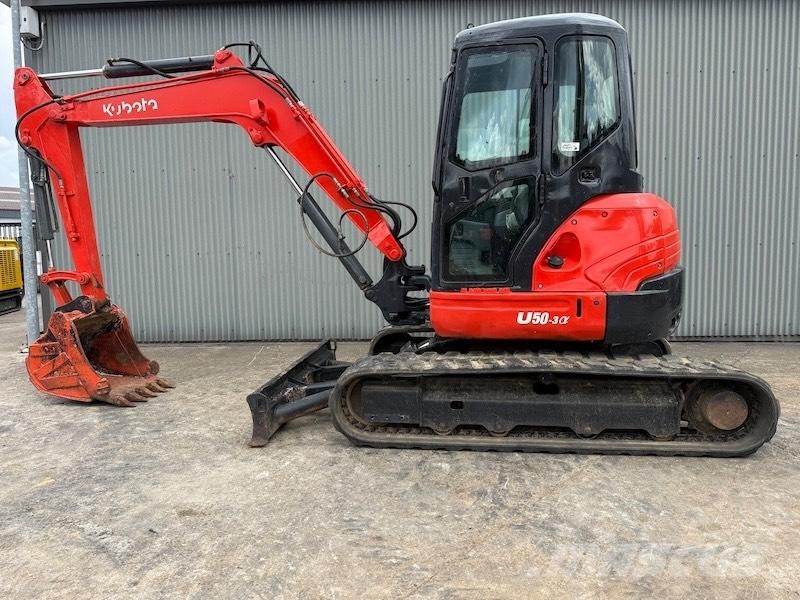 Kubota U50-3 소형 굴삭기 7톤 미만
