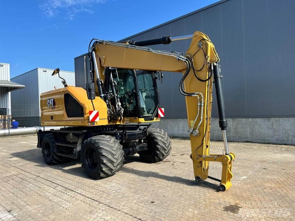 CAT M318-07  휠 굴삭기