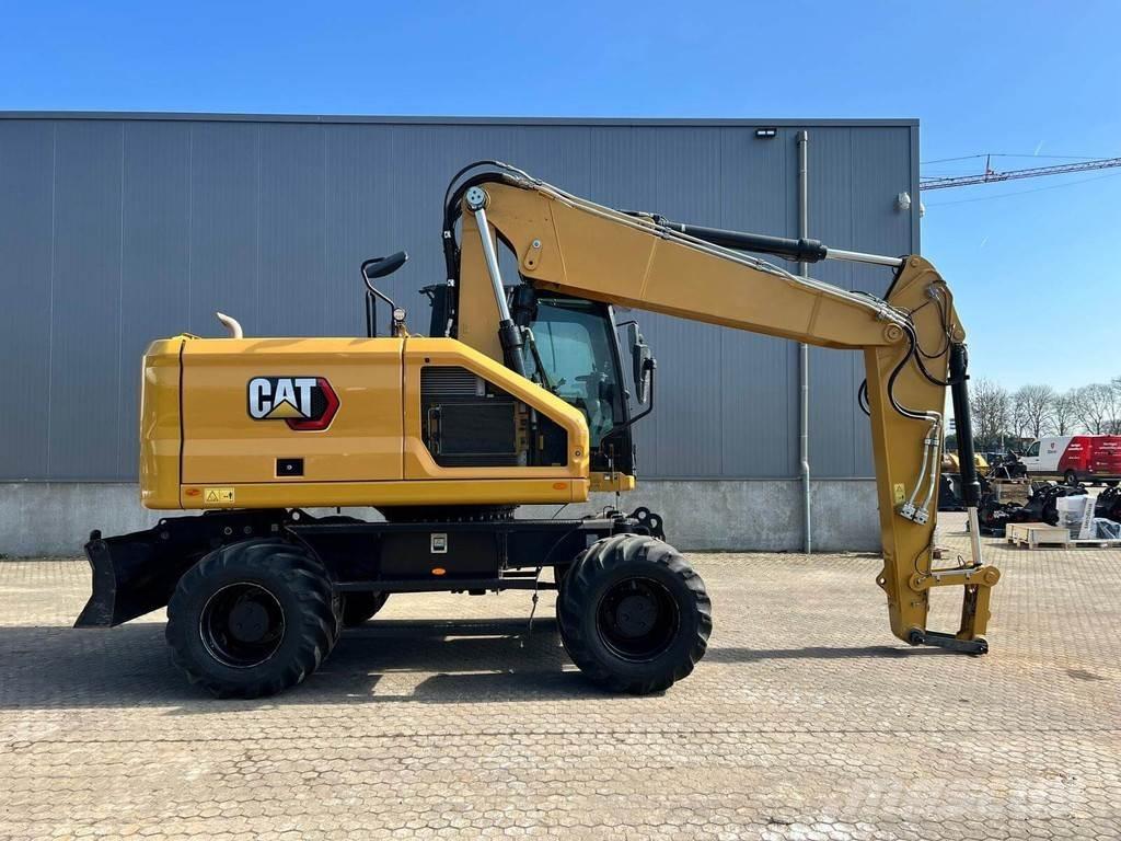 CAT M318-07  휠 굴삭기