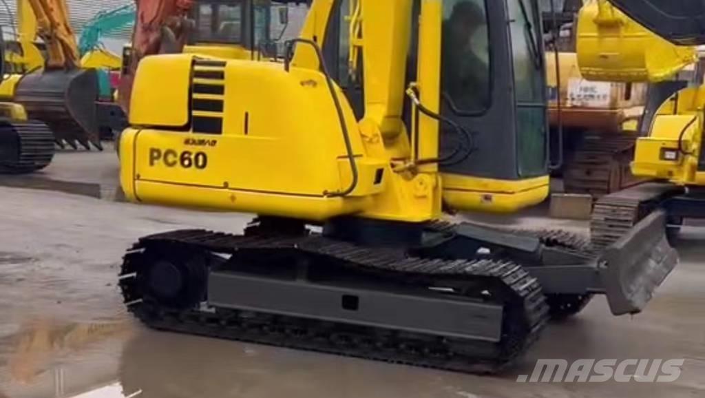 Komatsu pc60 소형 굴삭기 7톤 미만