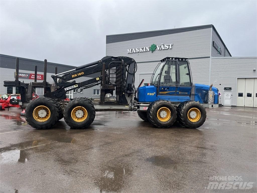 Rottne F20D 원목 포워더
