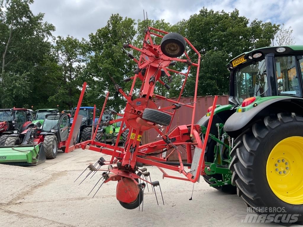 Kuhn GF 6502 갈퀴 및 테더