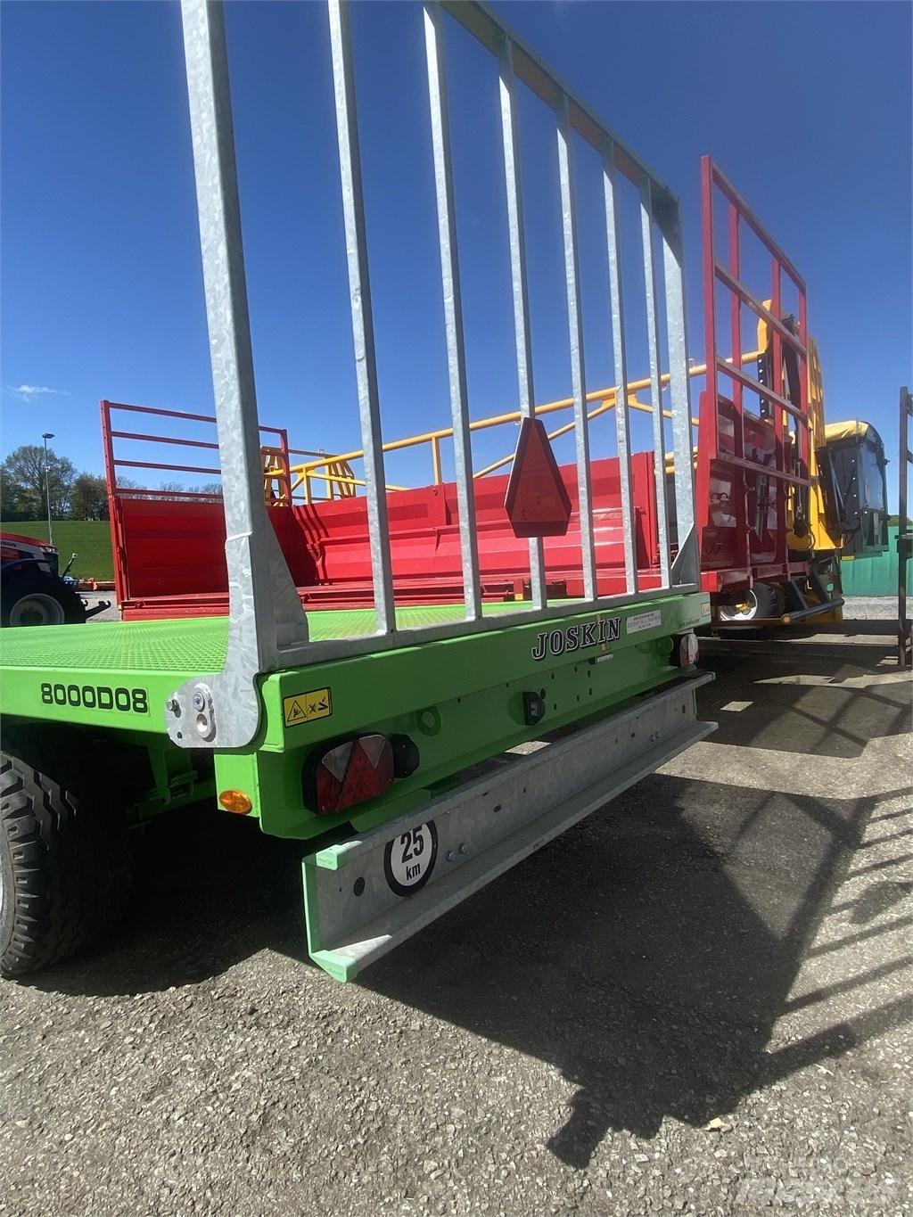 Joskin S80D11 대형곤포 트레일러