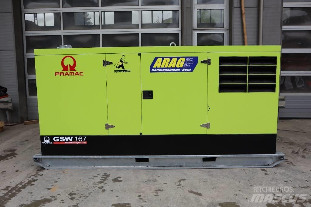Pramac GSW167P 디젤 발전기