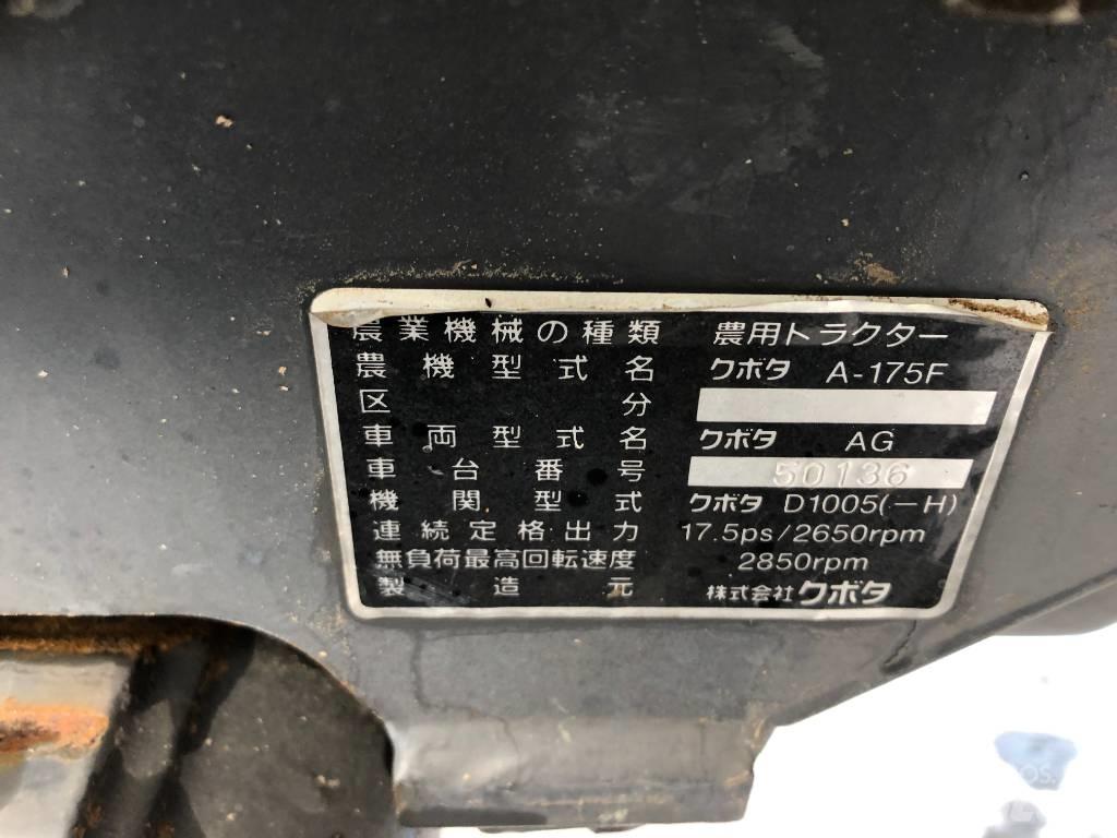 Kubota A-175 트랙터