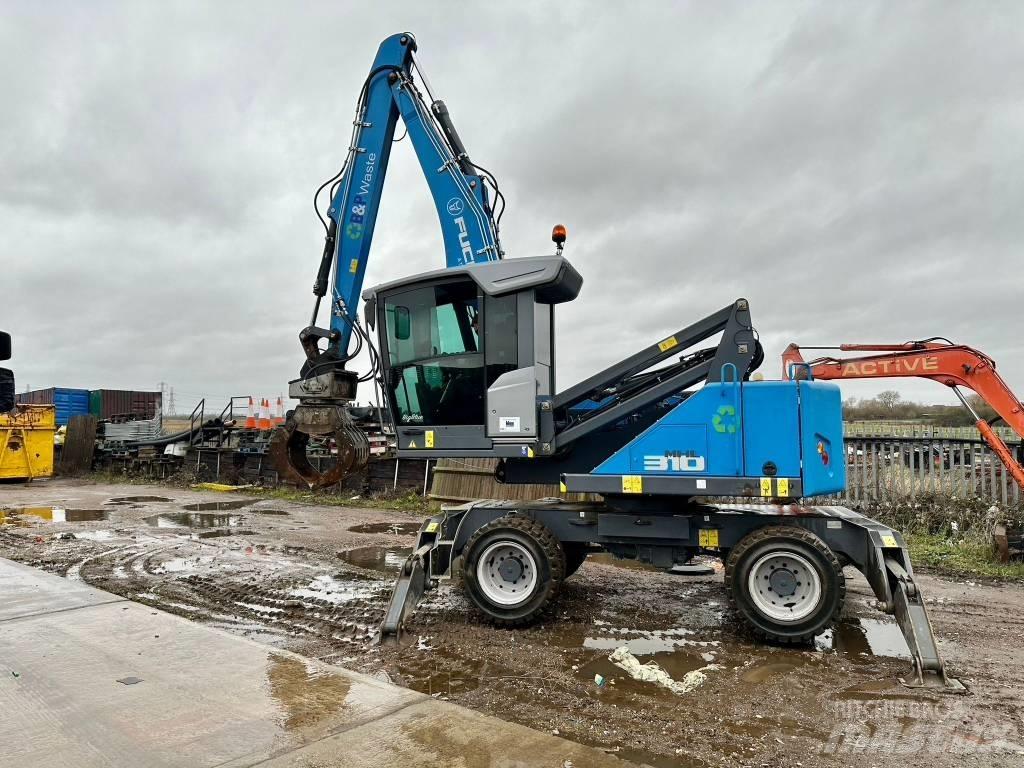 Terex Fuchs MHL 310 분류 장비 -> 폐기물 분류 장비