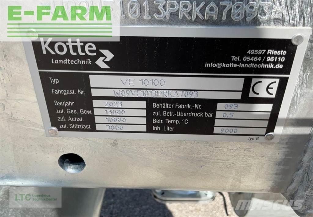 Kotte ve9.500 기타 시비 기계 및 부속품