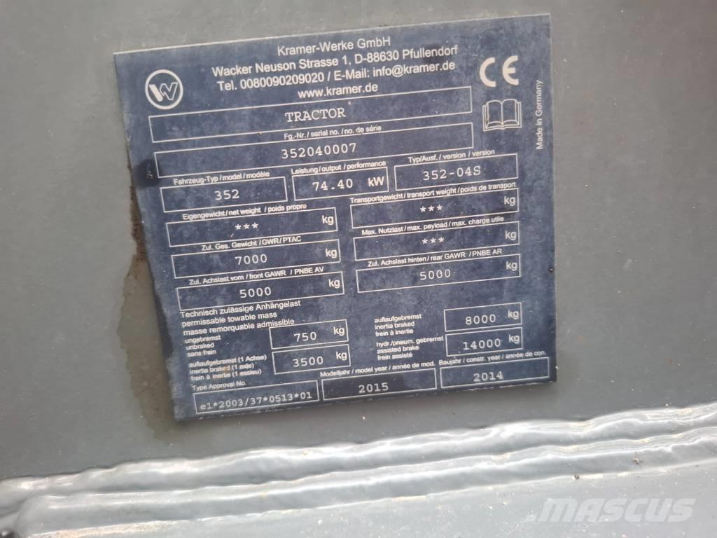 Kramer 8115  휠로우더