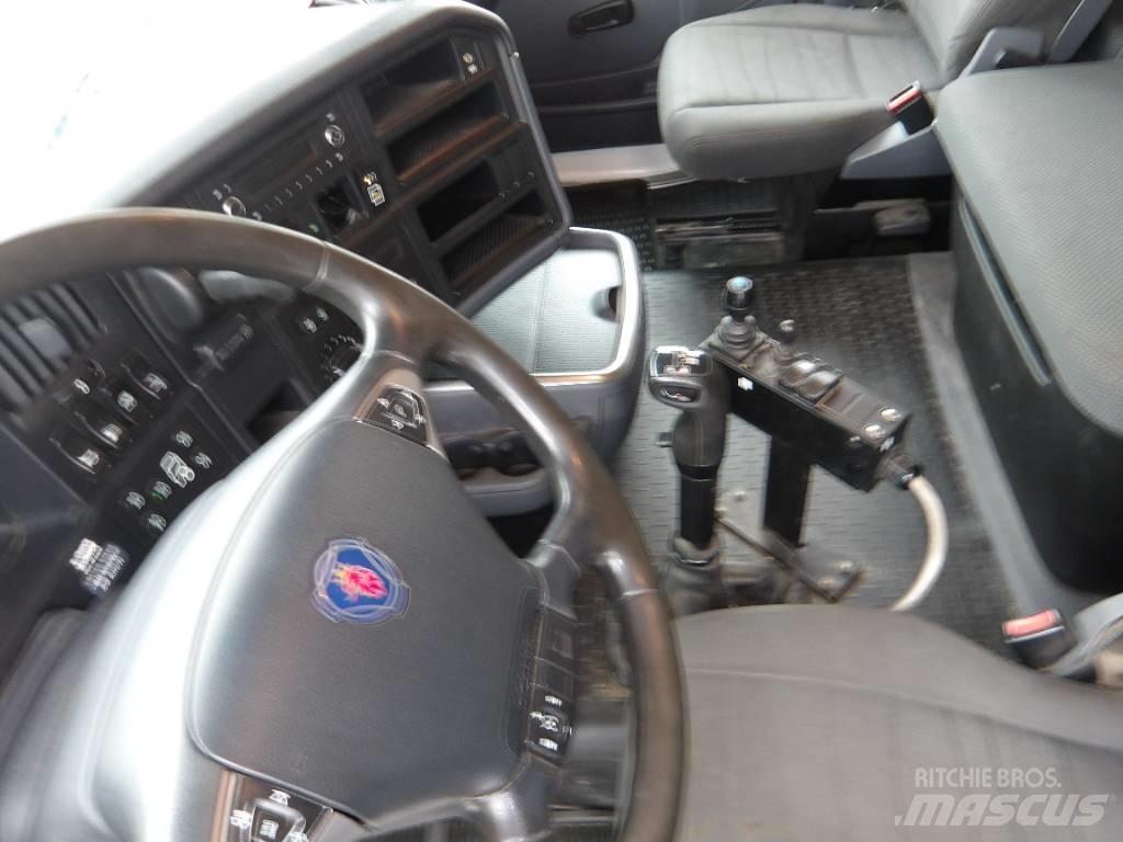 Scania R 440 6x4 훅 리프트 트럭