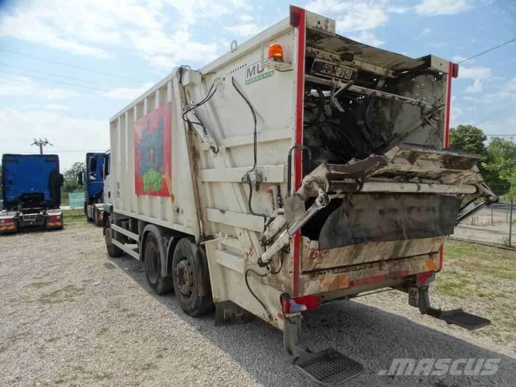 MAN 26.320 6x2-4 BL 폐기물 수거 트럭