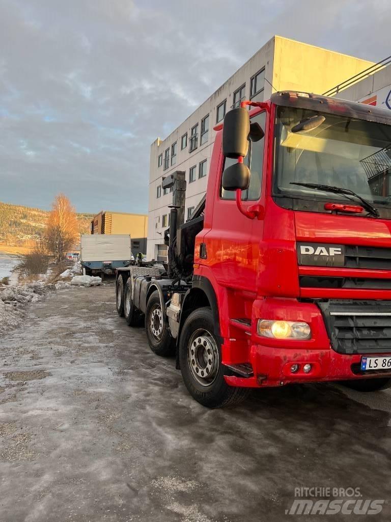 DAF cf85 훅 리프트 트럭