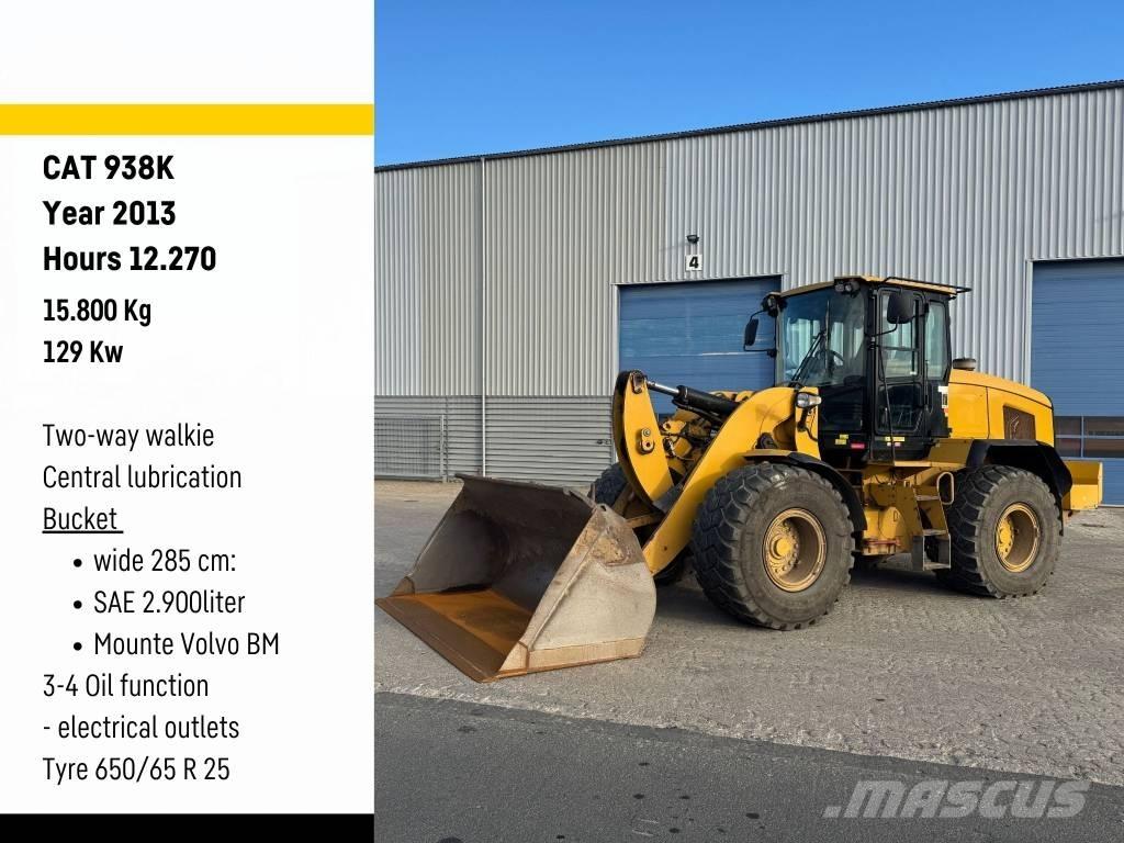 CAT 938 K  휠로우더