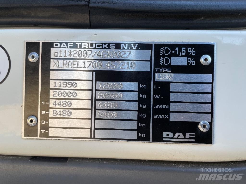 DAF LF220 탑차 트럭