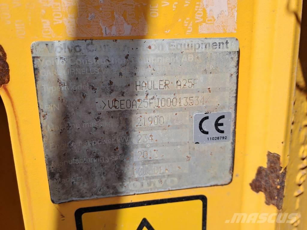 Volvo A25F 연결식 홀러