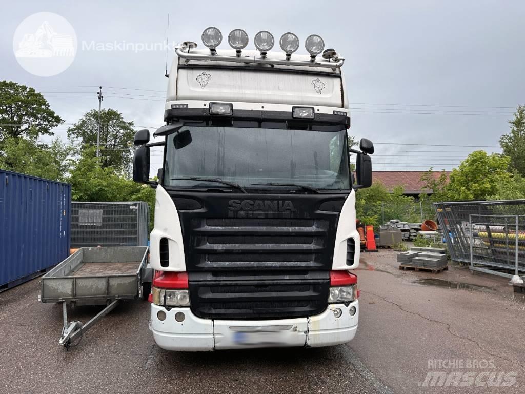 Scania R 480 LB 훅 리프트 트럭