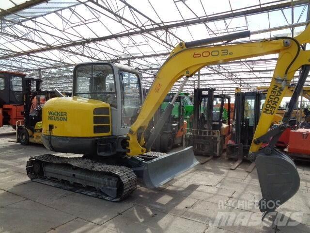 Wacker Neuson 6003 소형 굴삭기 7톤 미만