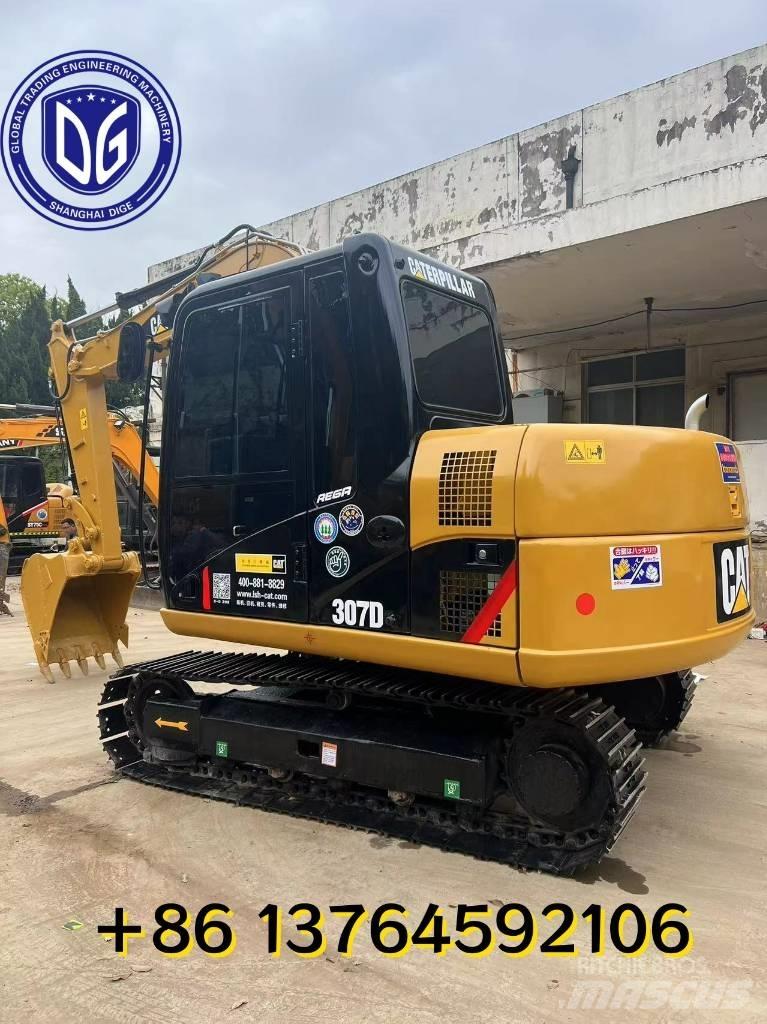 CAT 307 D 소형 굴삭기 7톤 미만