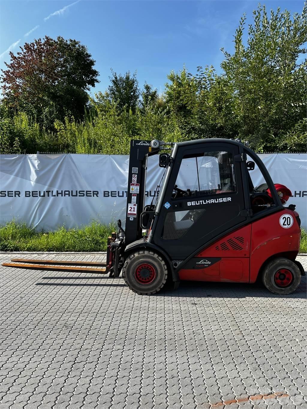 Linde H25T/600 LPG 지게차