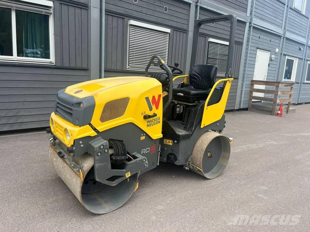 Wacker Neuson RD 18 트윈 드럼 롤러