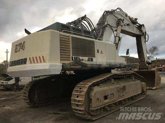Liebherr R974B SHD 특수 굴삭기