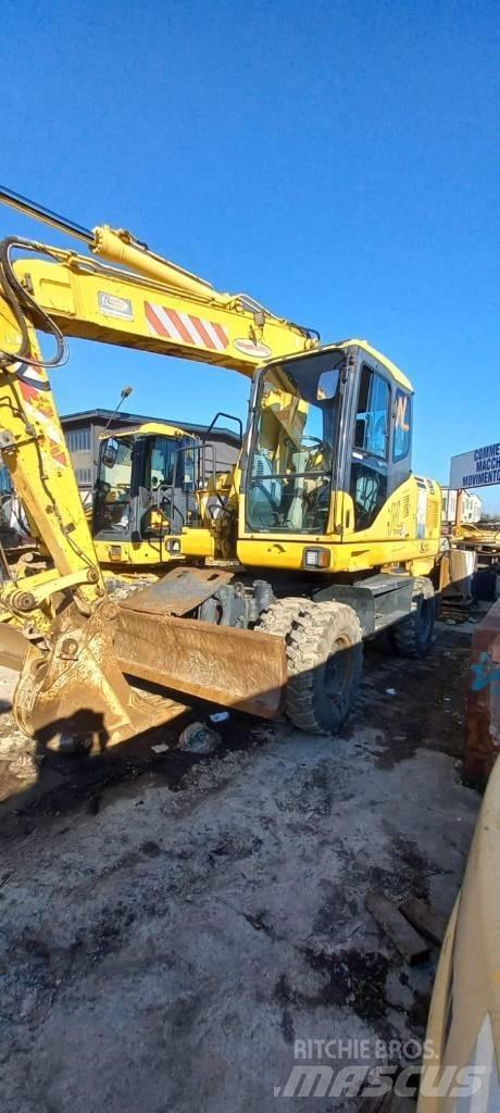 Komatsu PW 160-7  휠 굴삭기