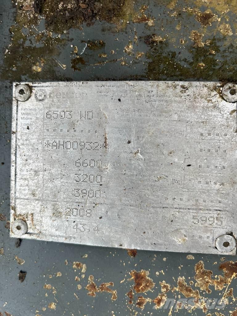 Neuson 6503 WD  휠 굴삭기