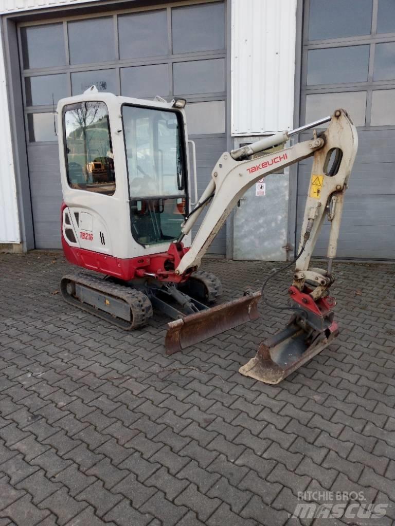 Takeuchi TB 216 소형 굴삭기 7톤 미만