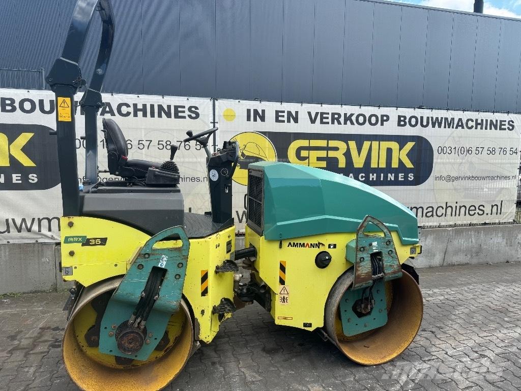 Ammann ARX 36 트윈 드럼 롤러