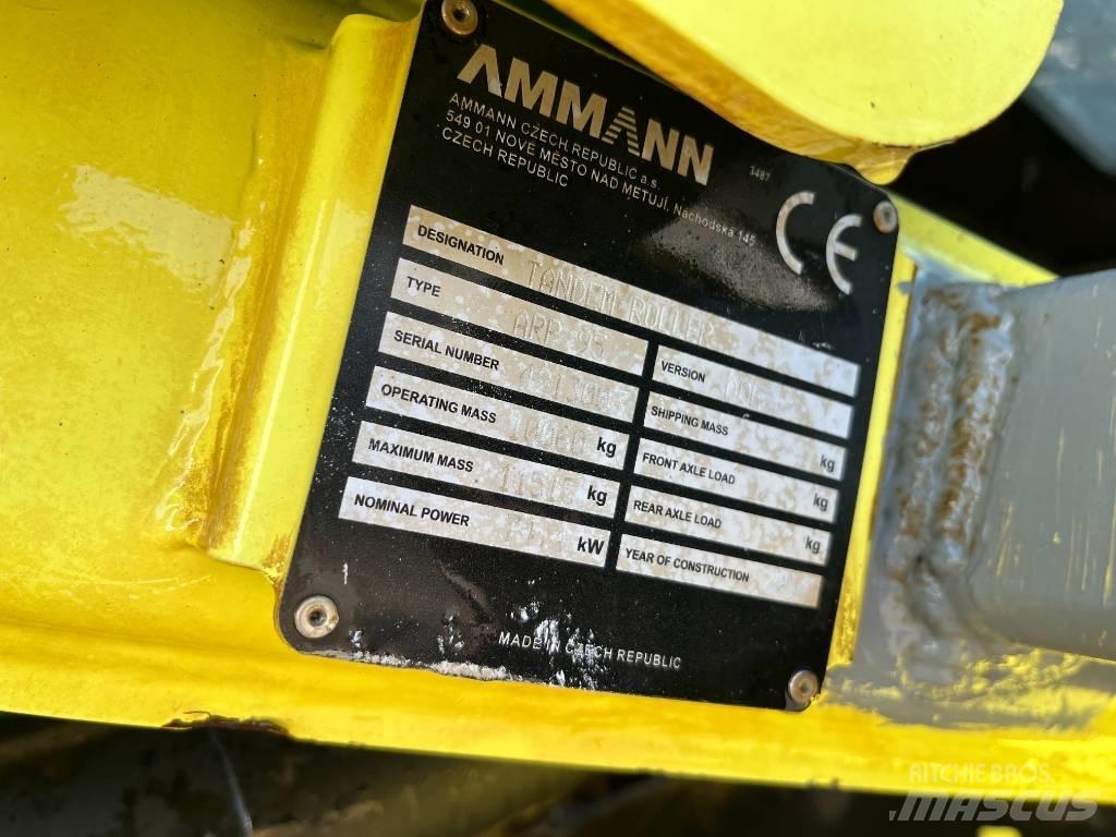 Ammann ARP 95 트윈 드럼 롤러