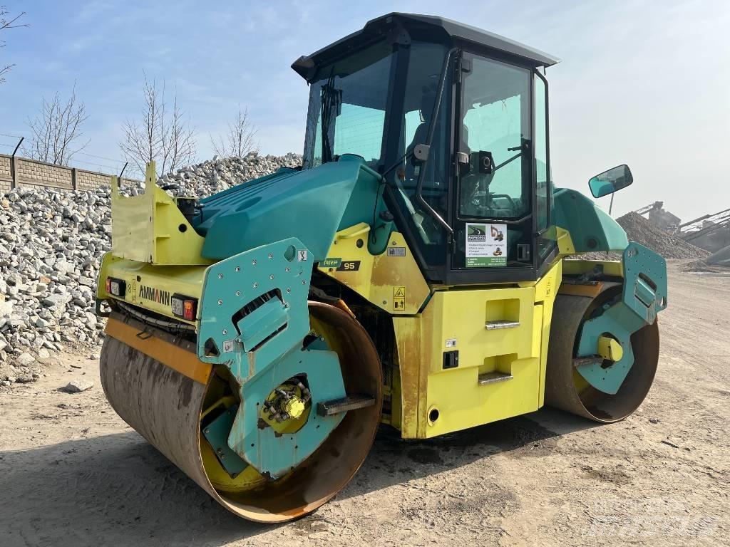 Ammann ARP 95 트윈 드럼 롤러