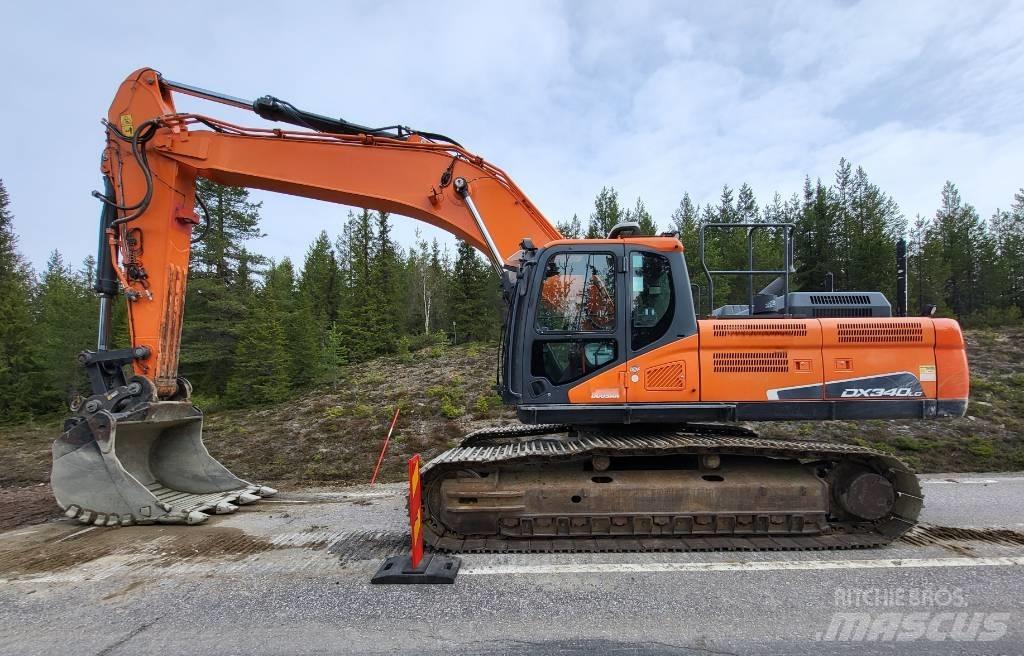 Doosan DX 340 LC 대형 굴삭기 29톤 이상