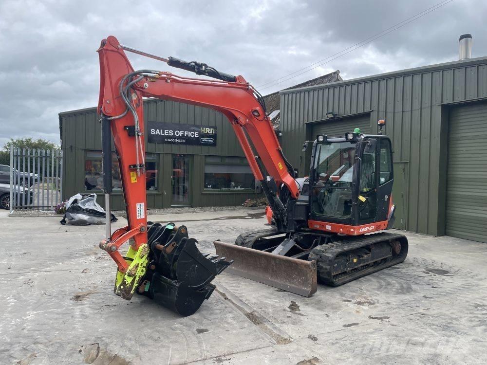Kubota KX 080-4 중형굴삭기 7톤-28톤