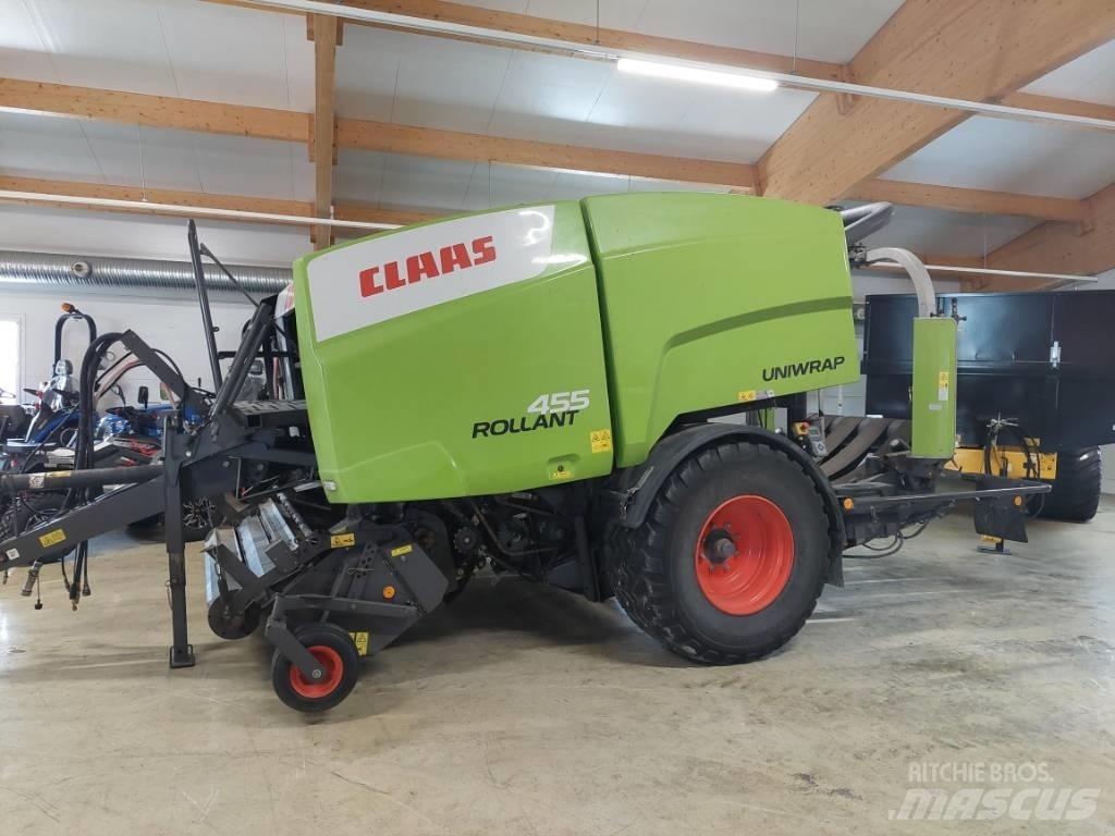 CLAAS Uniwrap 455 RC 원형 곤포기