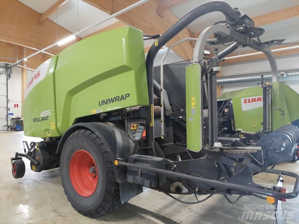 CLAAS Uniwrap 455 RC 원형 곤포기