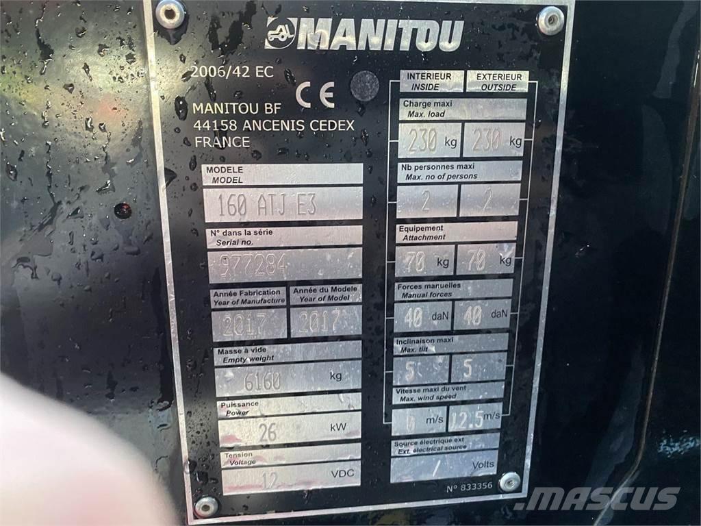 Manitou 160ATJ RC 관절형 전동이동 리프트